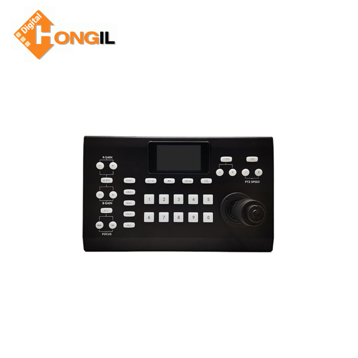 [디지털홍일] RS-610C IP PTZ 컨트롤러(SONY, JVC 호환) / 최대 255대 제어 / PTZ 조이스틱 컨트롤러 / 방송PTZ