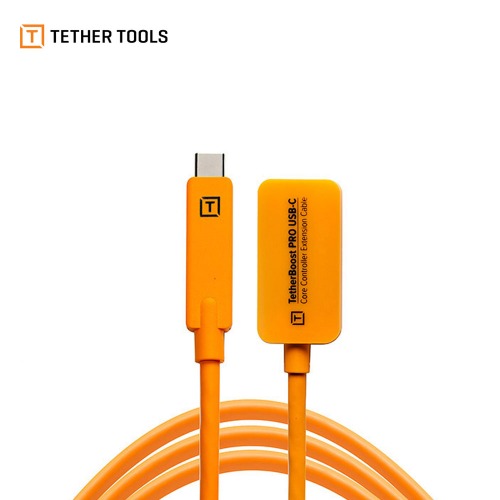 [Tether tools] TETHERBOOST PRO USB-C CORE CONTROLLER EXTENSION CABLE-ORANGE (TBPRO3-ORG)