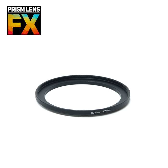 [PRISM LENS FX] Lens Filter Adapter Rings 67mm-77mm (Step-Up)
